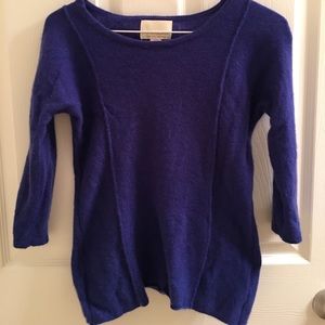 CASHMERE Royal Blue Sweater